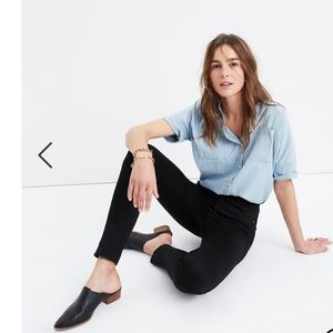 Madewell 10" black skinny jeans